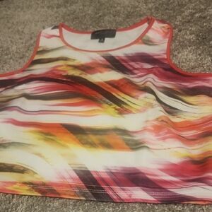 Romeo & Juliet Couture Multicolor Crop Top